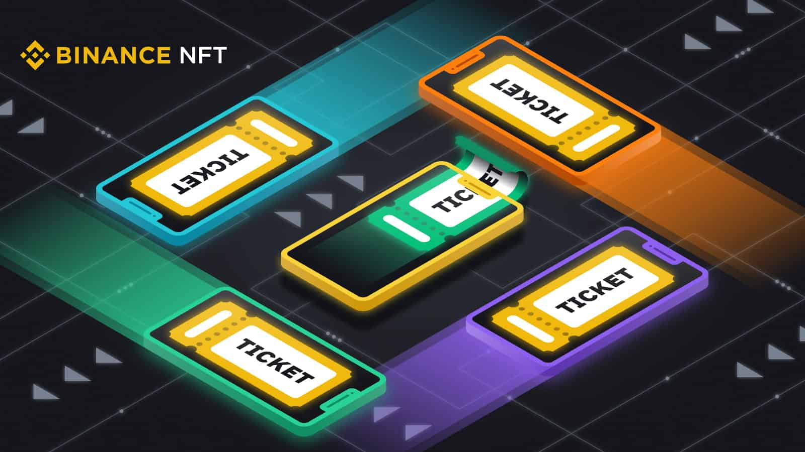 Binance NFT Ticket The world’s biggest cryptocurrency exchange Binance has collaborated with SS Lazio to bring NFT tickets - all the home matches at Stadio Olimpico will now have NFT tickets.